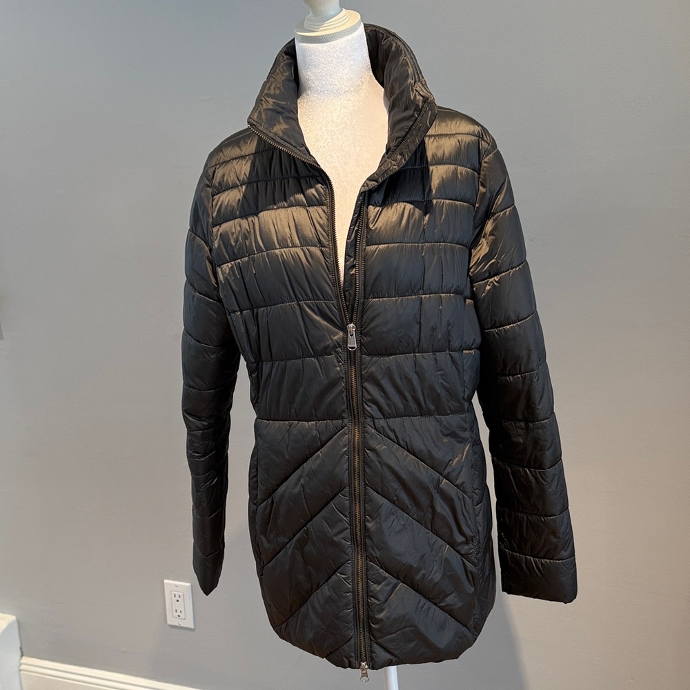 Barbour Women's Charcoal Puffer Jacket